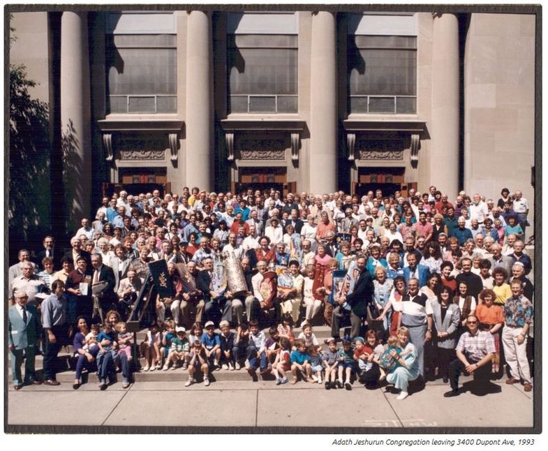 Adath Congregation leaving 3400 Dupont Avenue, 1993
