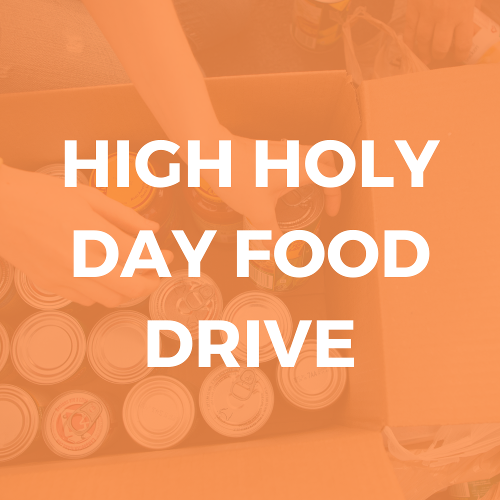 High Holy Day Food Drive